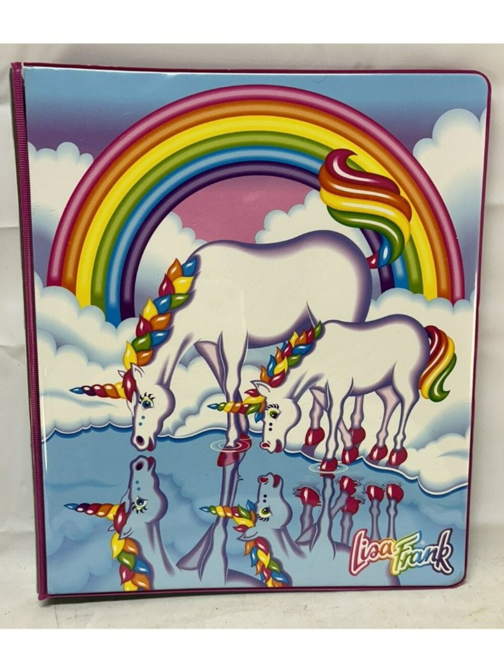 LISA FRANK 30th Anniversary Happy Birthday Markie & Celeste 3 RING BINDER - 2021